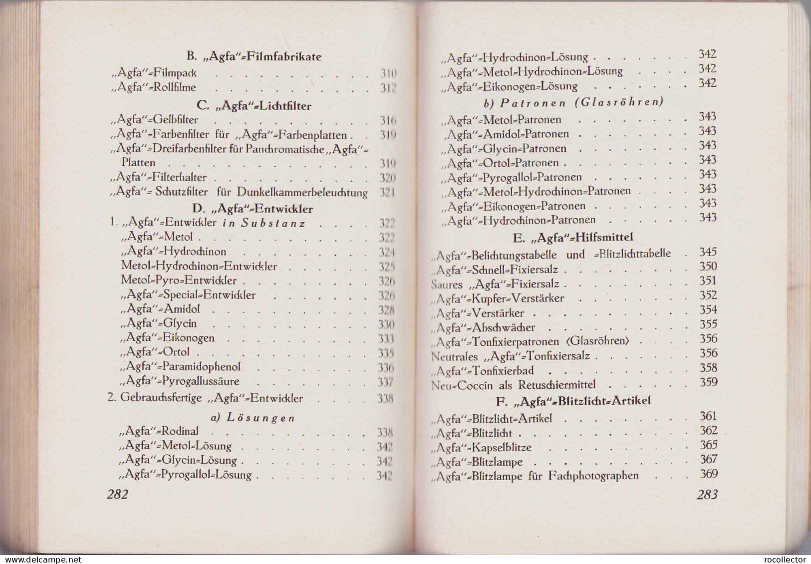 AGFA Photo-Handbuch von M. Andressen C257