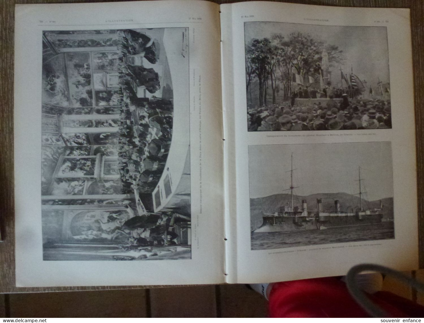 L'Illustration Mai 1899  Madagascar Général Galliéni Commandant Marchand Thoissey Collège Menuisier Mascate - 1850 - 1899