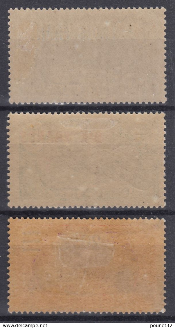 TIMBRE OCEANIE SERIE SURCHARGEE N° 66/68 NEUFS * GOMME TRACE DE CHARNIERE - Unused Stamps