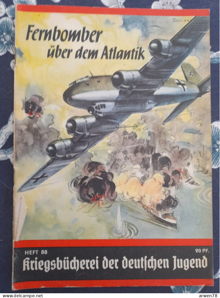 WW II KRIEGSBUCHEREI DER DEUTSCHEN JUGEND  KONDOR COMBATTANT CONTRE L'ANGLETERRE - 5. World Wars