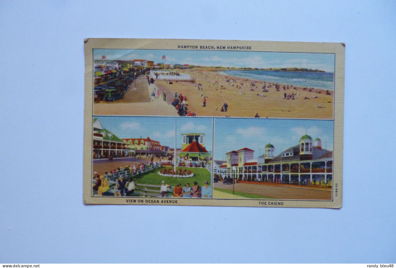 HAMPTON BEACH - NEW HAMPSHIRE  -  View On Ocean Avenue  -  The Casino  -  Etats Unis - Sonstige & Ohne Zuordnung