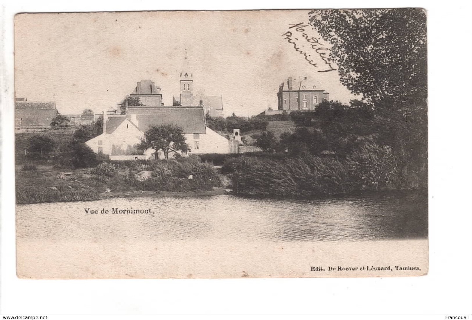 Vue De Mornimont ( Publicité Chocolat Jus. Bieswal Et Cie ) - Jemeppe-sur-Sambre