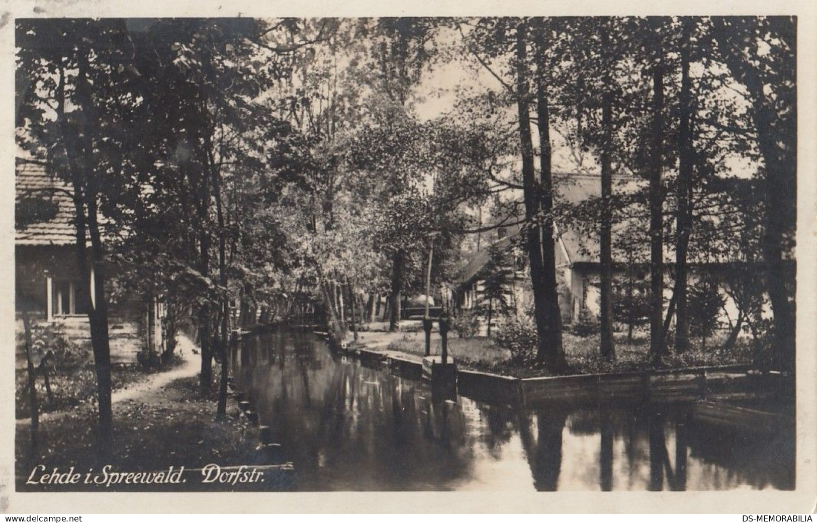 Lehde I.Spreewald - Dorfstrasse 1928 - Lübbenau