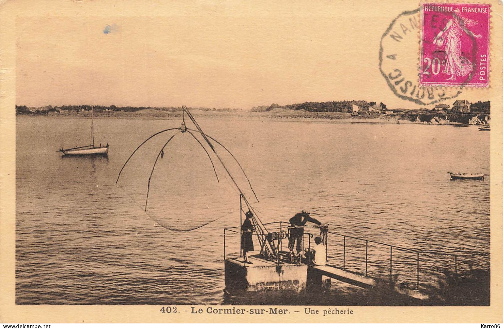 La Plaine Sur Mer * Le Cormier Sur Mer * Une Pêcherie * Carrelet - La-Plaine-sur-Mer