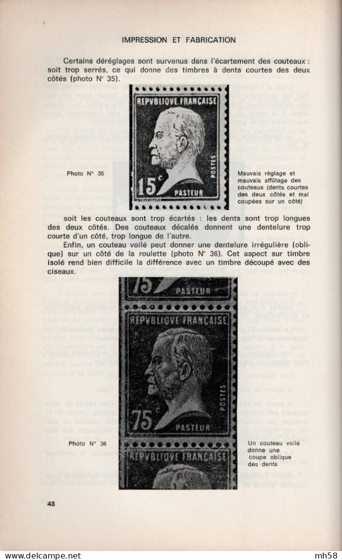 BROUSTINE MIGNON STORCH FRANÇON 1977 - France Les roulettes timbres pour appareils distributeurs