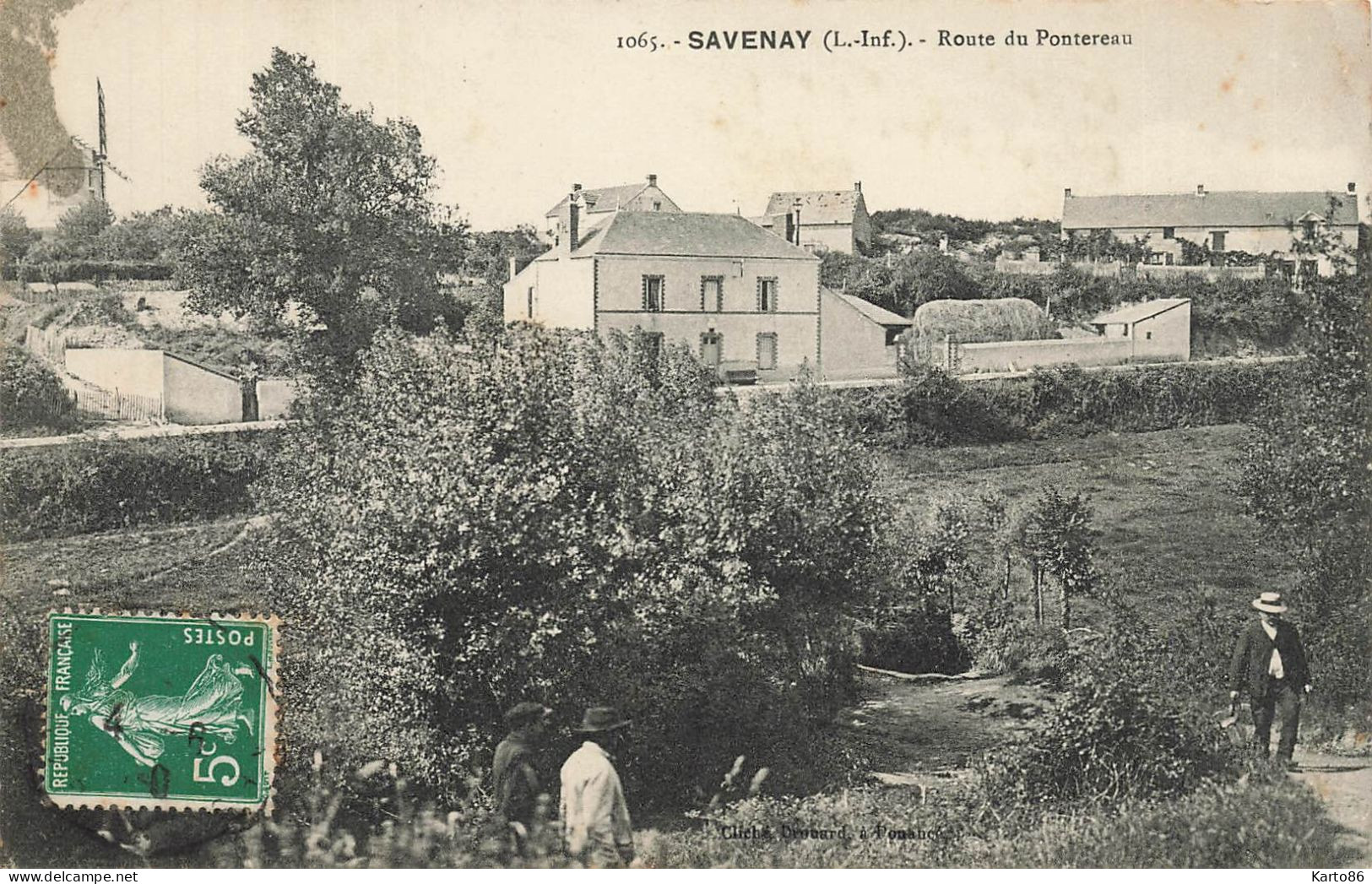 Savenay * La Route De Pontereau * Villageois - Savenay