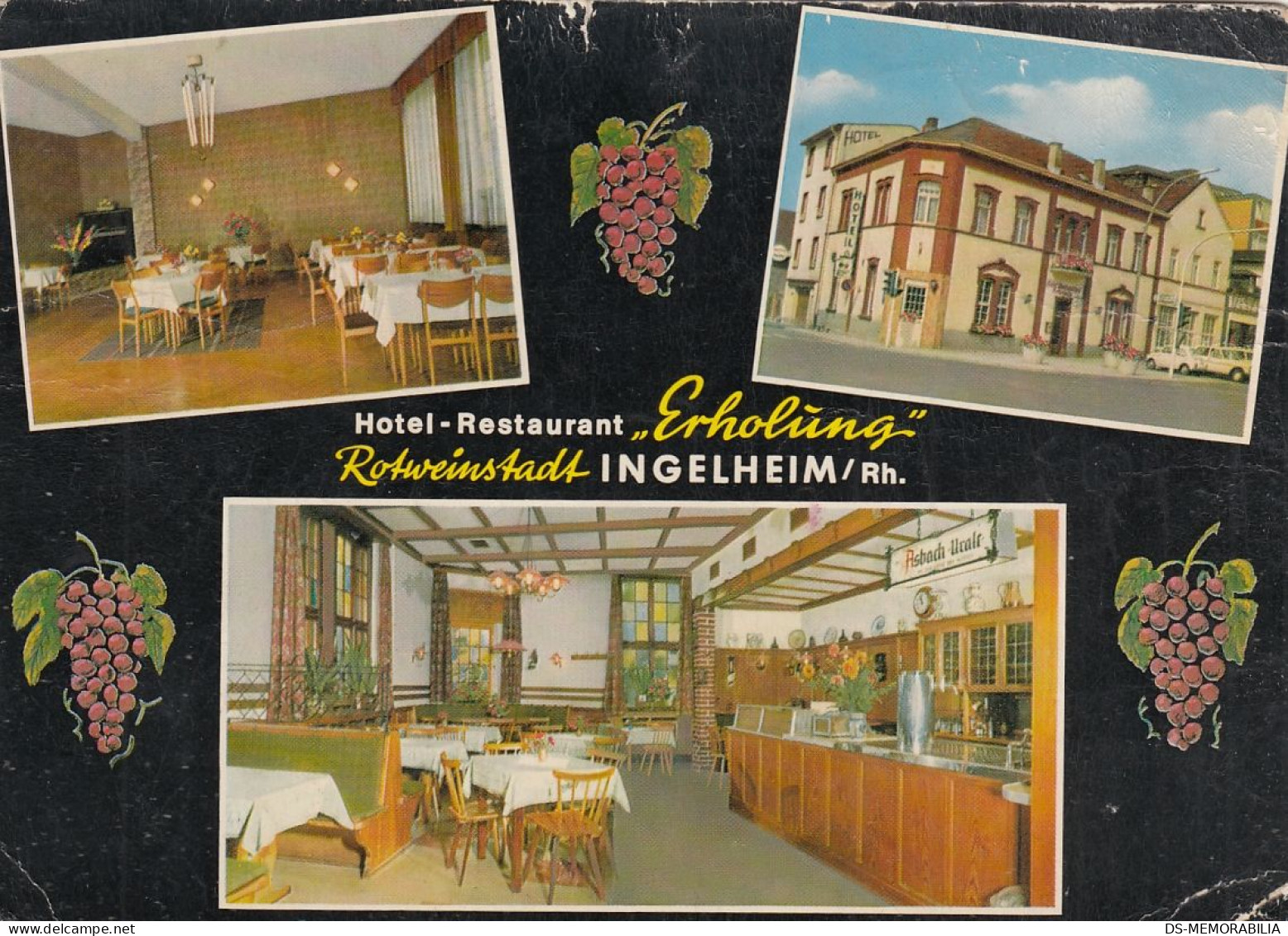 Ingelheim - Hotel Restaurant Erholung 1970 - Ingelheim