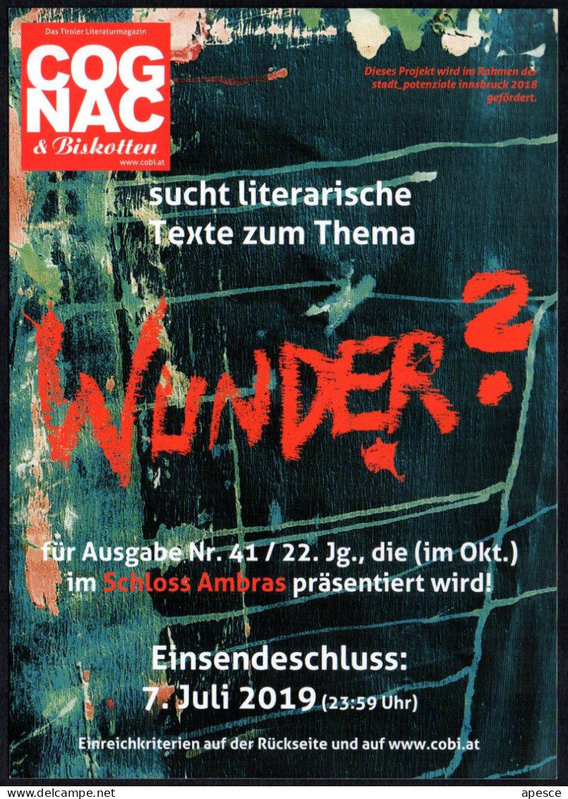 MUSIC - AUSTRIA 2019 - GLOBAL PLAYER MAXIMILIAN - MUSICAL NETWORKING AROUND 1500 - INNSBRUCK - PROMOCARD - I - Andere & Zonder Classificatie