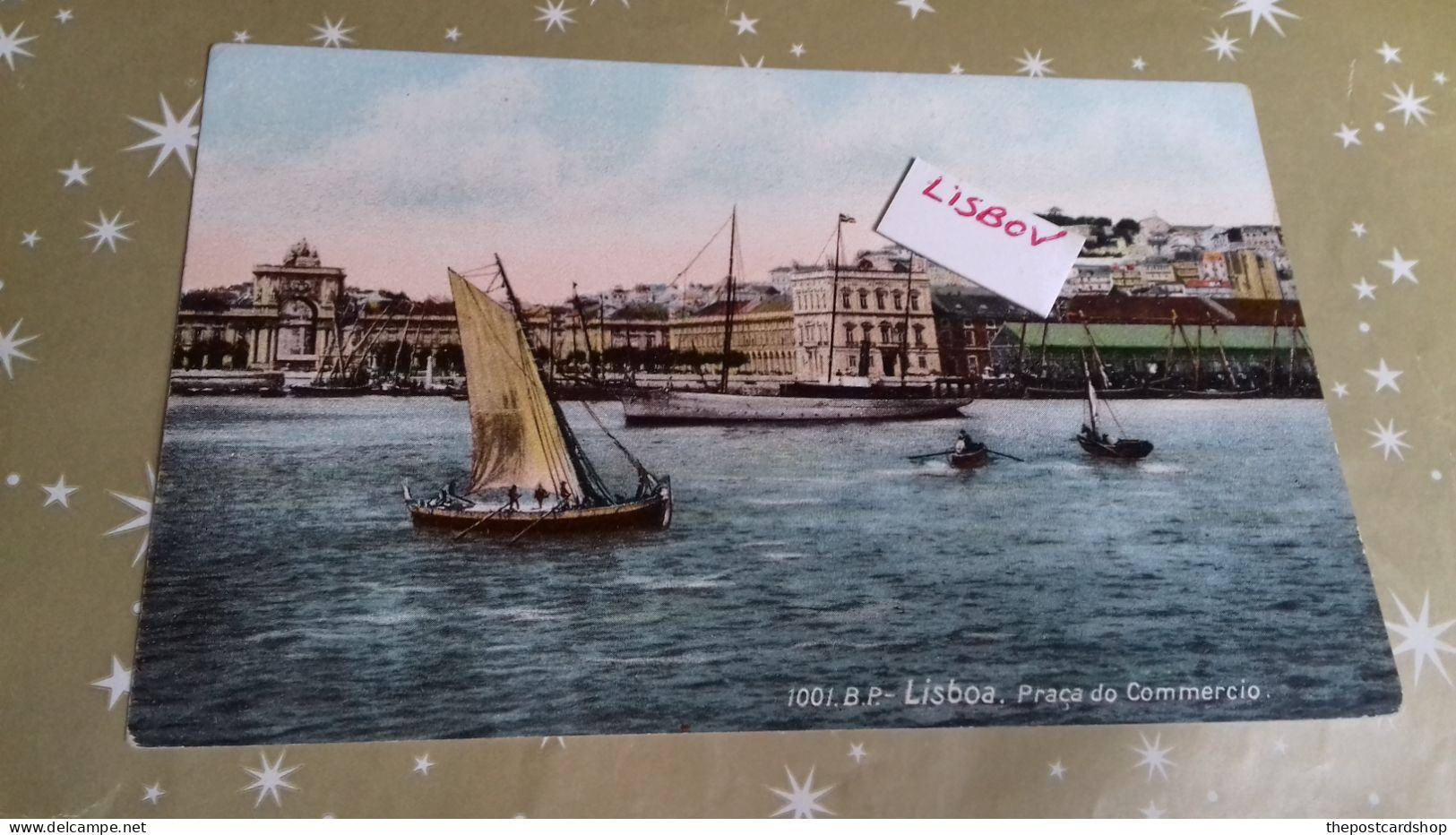 LISBOA - Lisbon. - Praça Do Commercio.carte Postale UNUSED - Lisboa