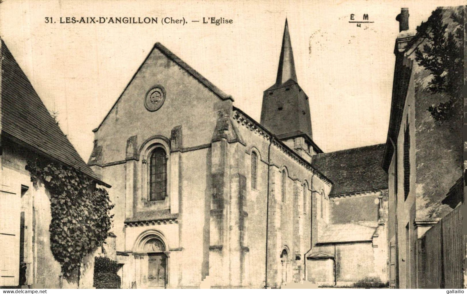 LES AIX D'ANGILLON L'EGLISE - Les Aix-d'Angillon