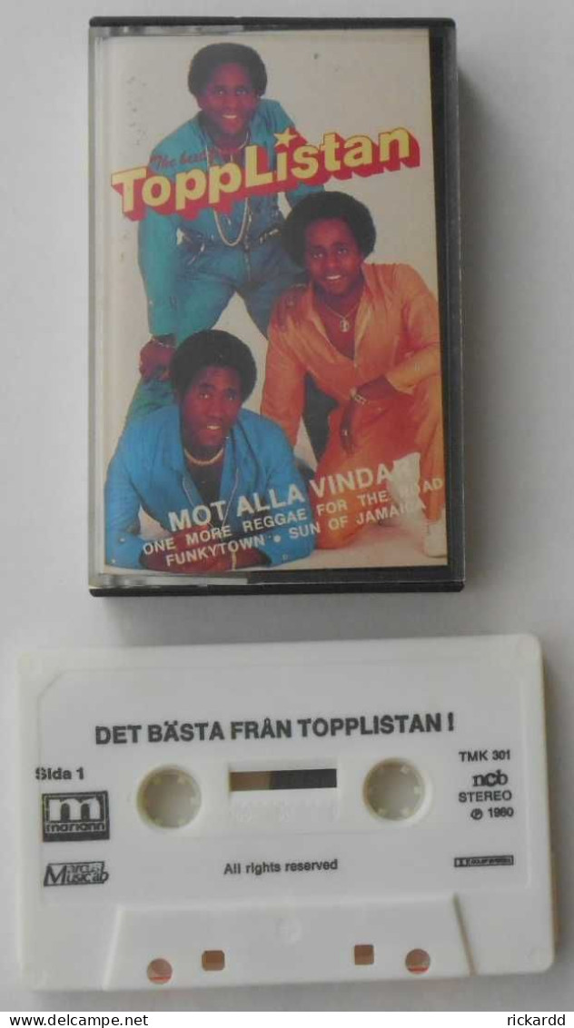 Cassette - The Best From Topplistan (1980) - Audiokassetten