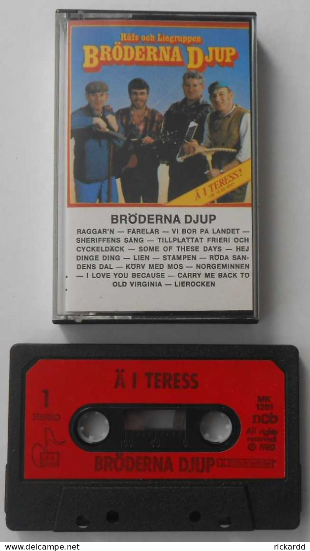 Cassette - Bröderna Djup: Ä I Teress? - Audiokassetten