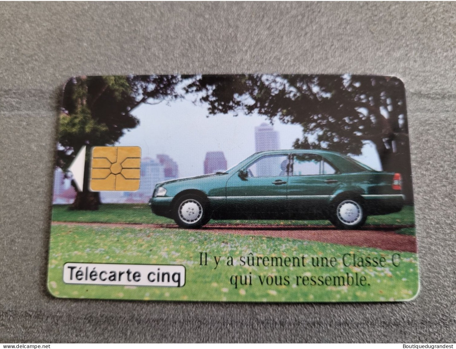 Télécarte Cinq Mercedes - Cars