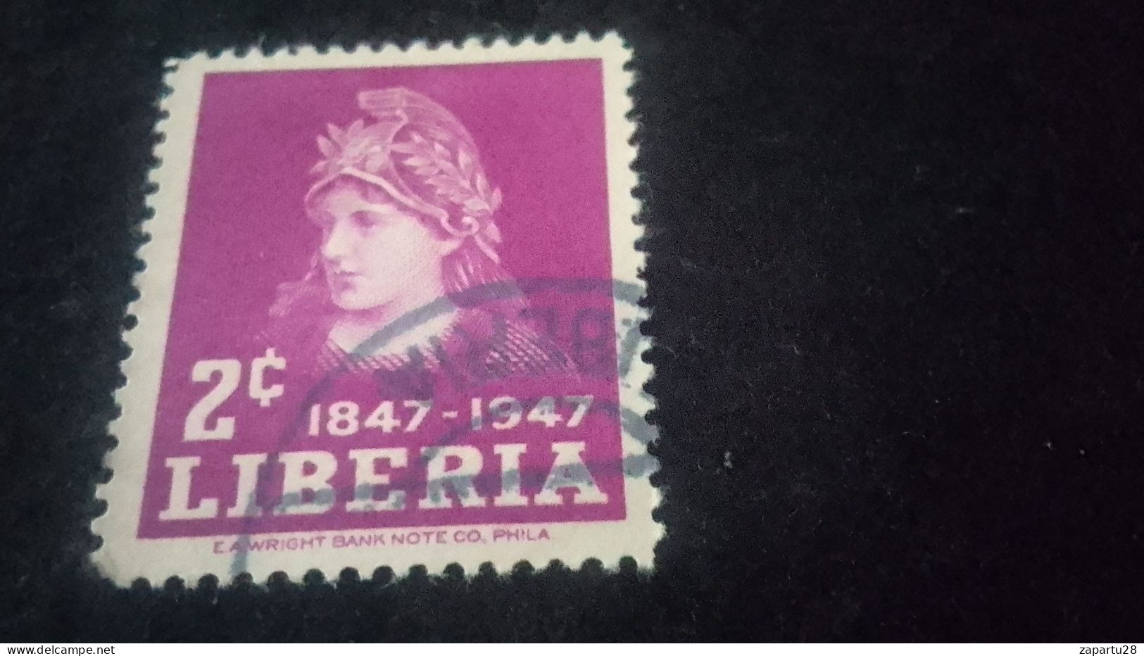 LİBERYA-1900-30    2   C.      DAMGALI - Liberia