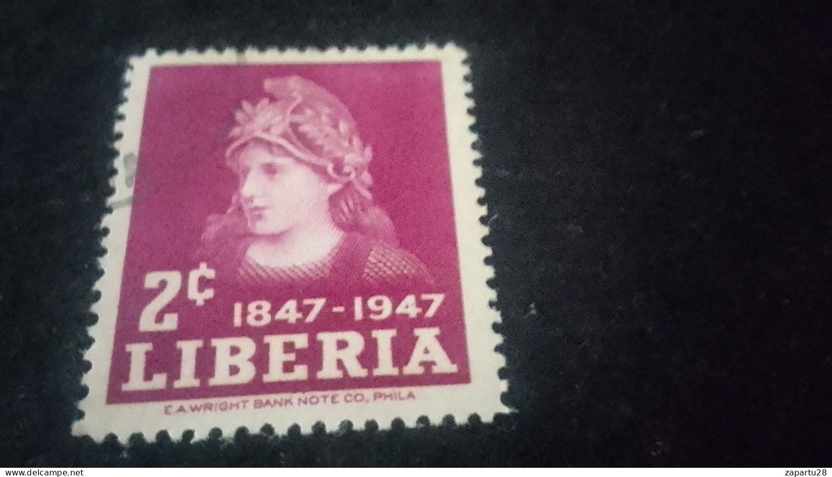 LİBERYA-1900-30    2   C.      DAMGALI - Liberia