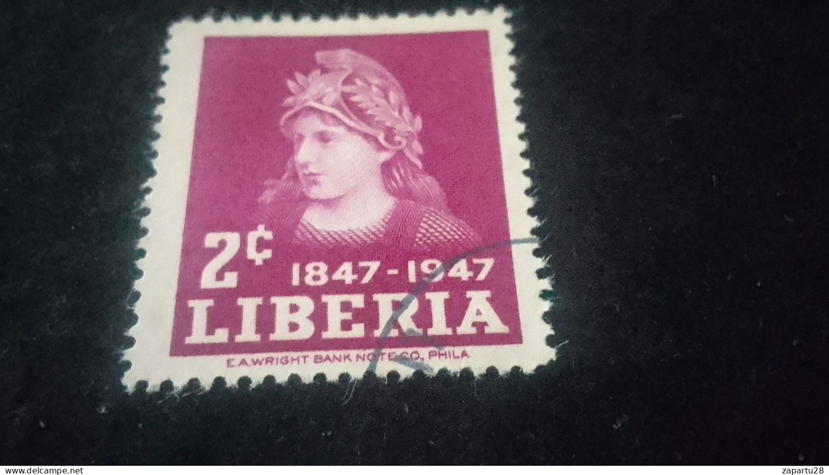 LİBERYA-1900-30    2   C.      DAMGALI - Liberia