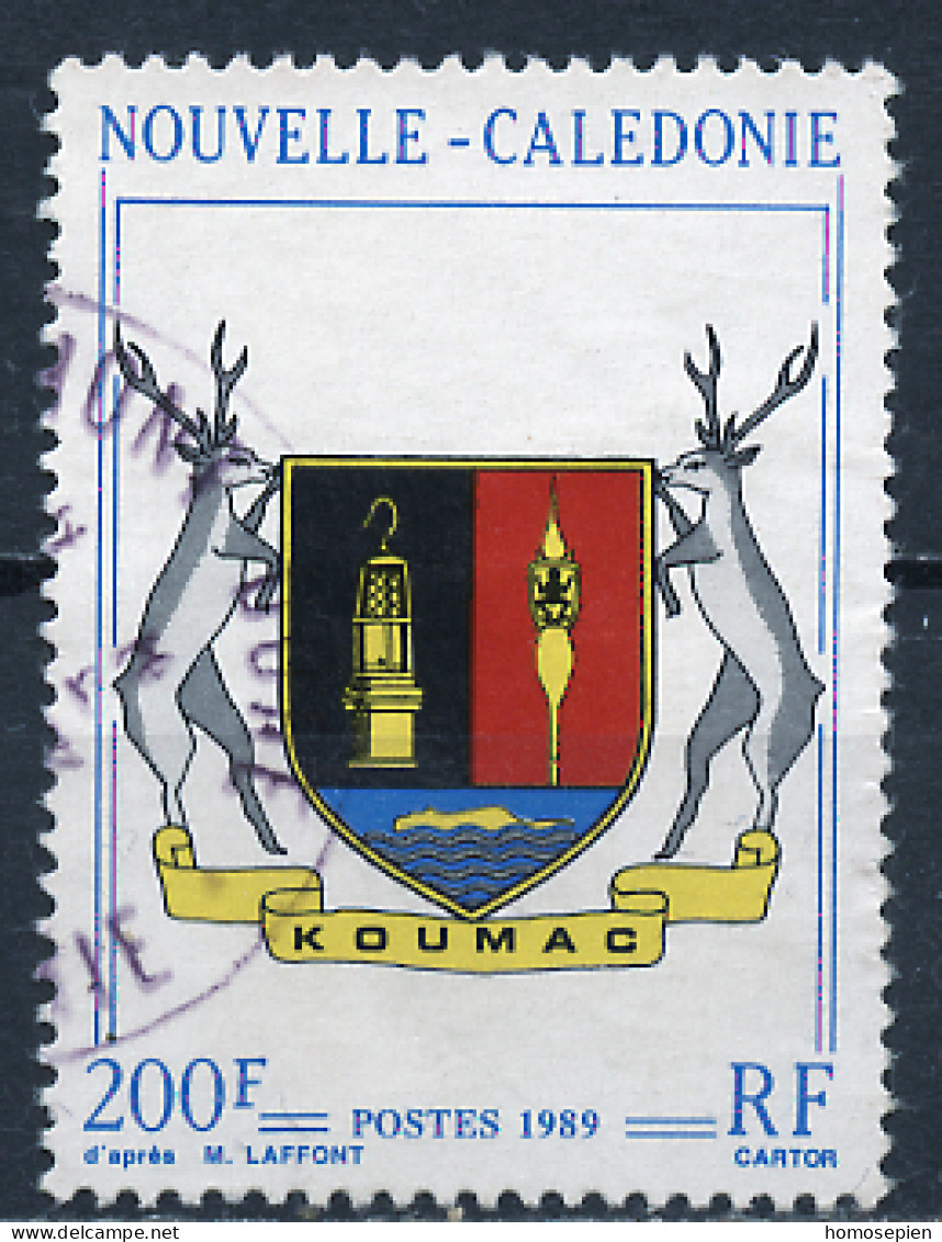 Nouvelle Calédonie - Neukaledonien - New Caledonia 1989 Y&T N°573 - Michel N°843 (o) - 200f Armoirie De Koumac - Used Stamps