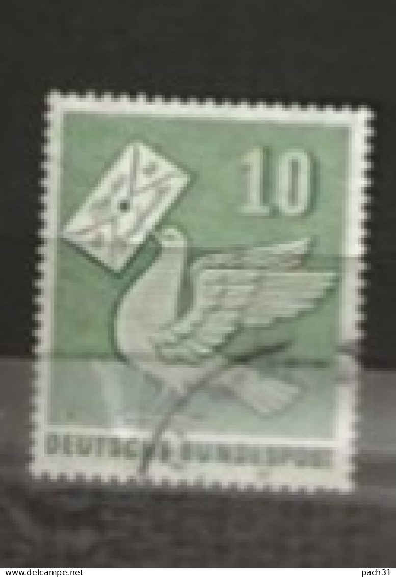 RFA  N° YT 123 Oblitéré  Journée Du Timbre 1956 - Usados