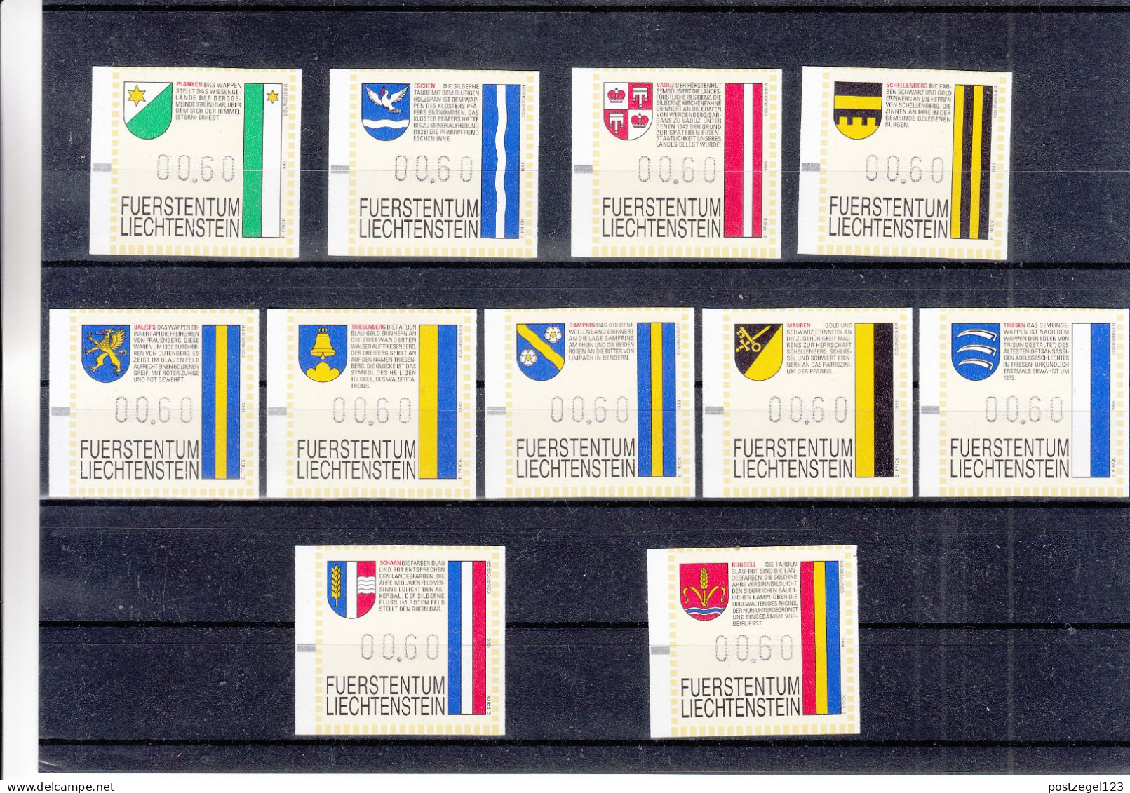 Fuerstentum Liechtenstein - Stamps