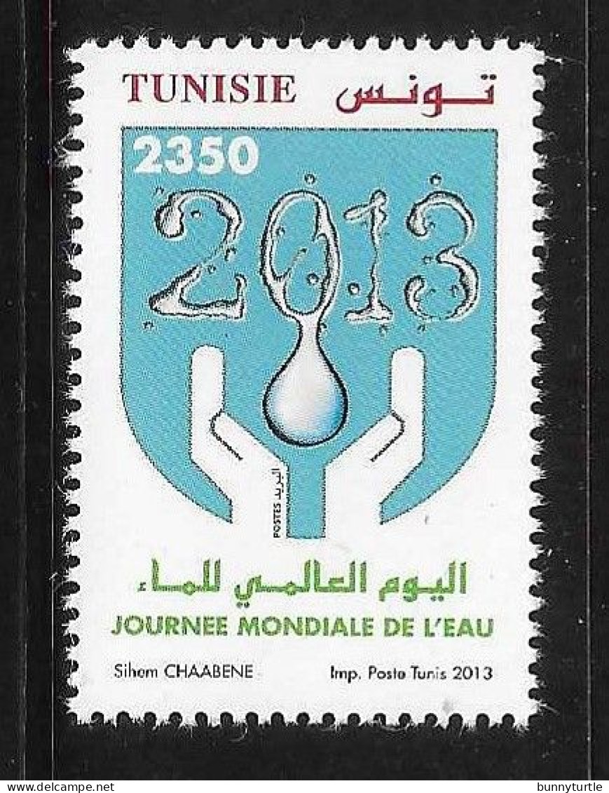 Tunisia 2013 Water Conservation Day MNH - Tunesien (1956-...)