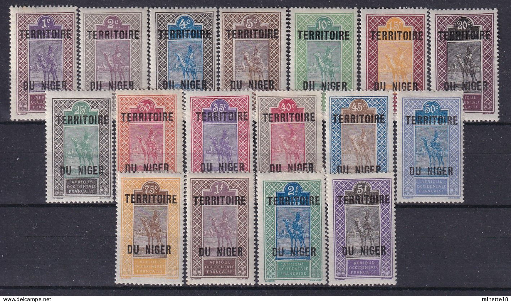 Niger      1/17 * - Unused Stamps