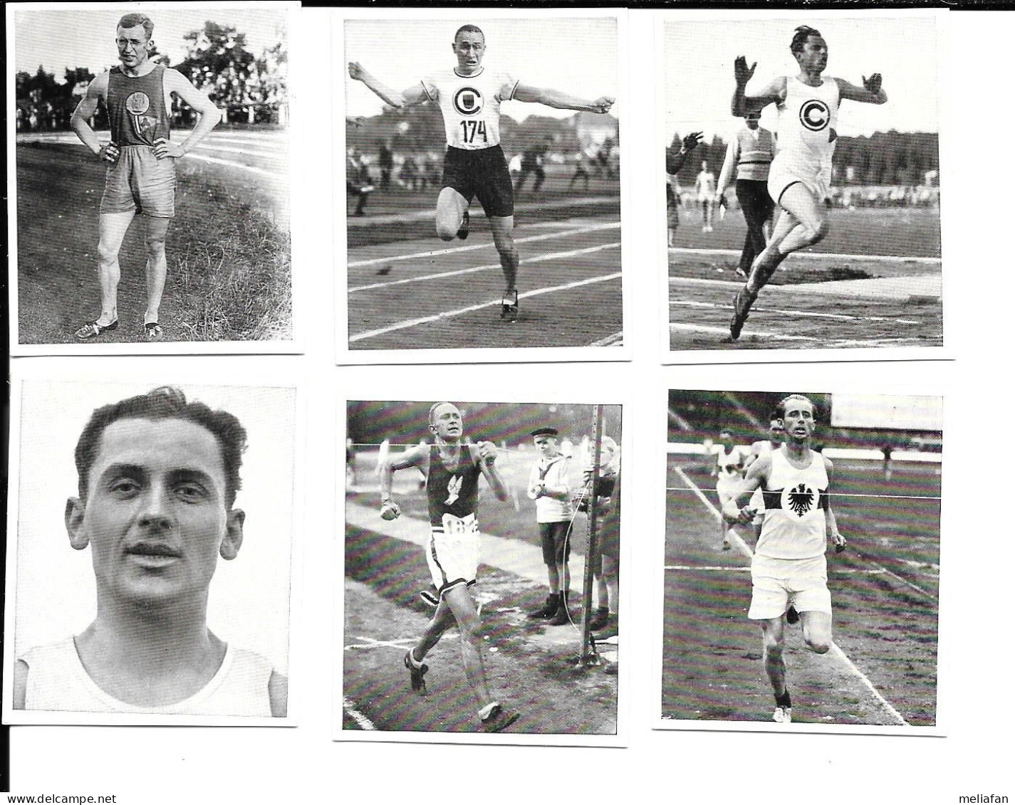 AJ33 - IMAGES CIGARETTES LIGA REKORD IM SPORT - HOUBEN SYRING WALPERT MULLER KORNIG BUCHNER - Athletics