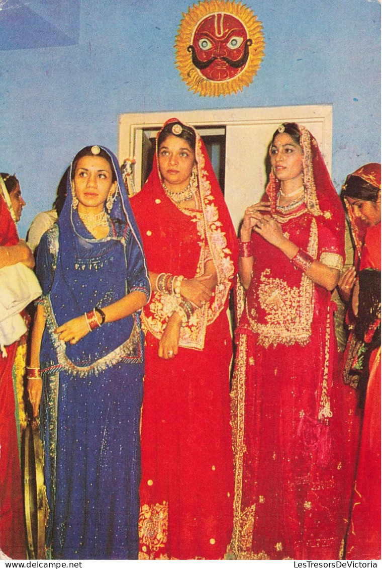 INDE - Rajasthani Ladies In Colourful Costumes Jodhpur - Carte Postale - India