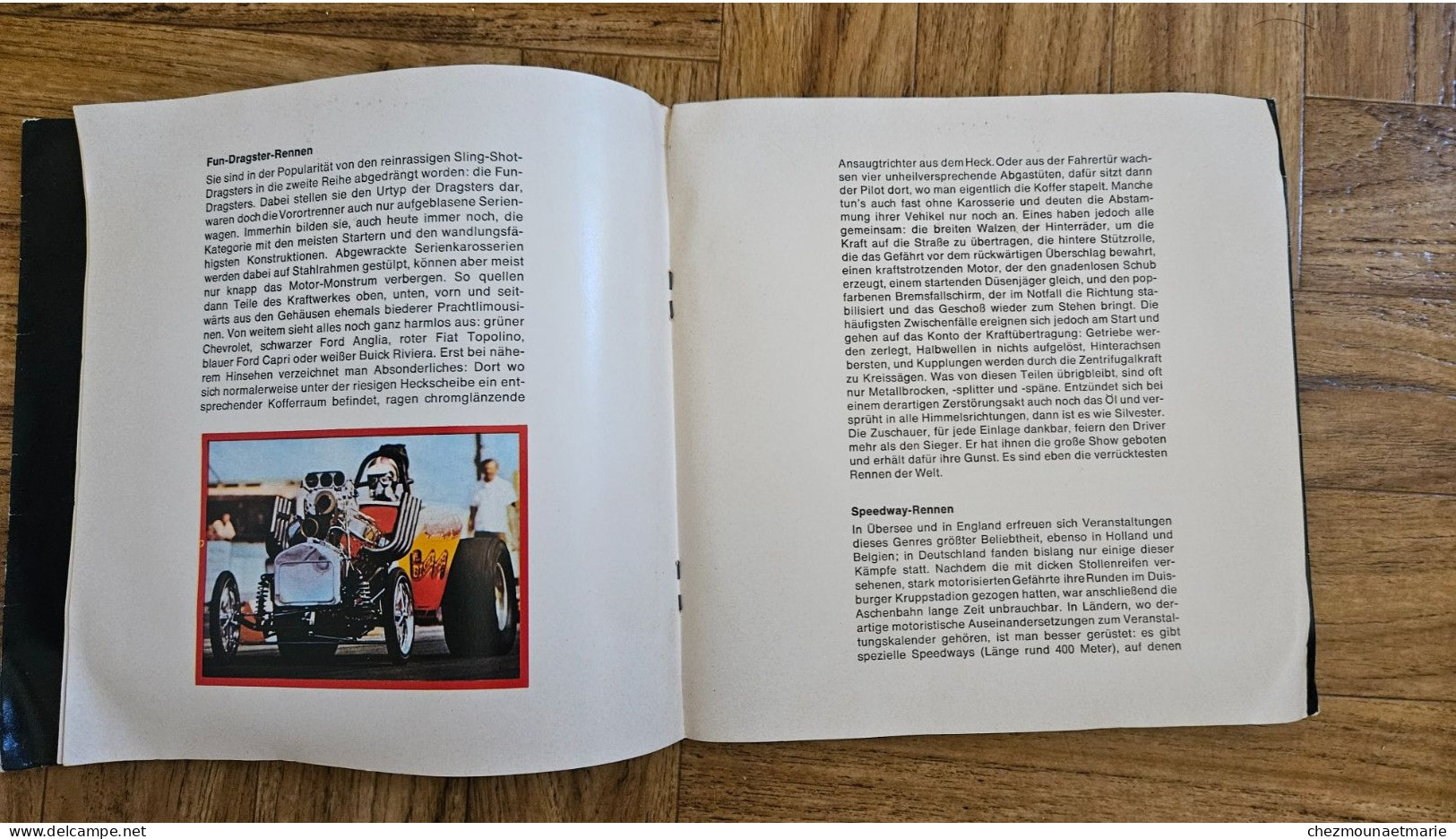 Die Verrücktesten Rennen Der Welt In Bild Und Ton - Vinyle Avec Diapositives Montrant Courses Automobiles Et Pilotes - 45 T - Maxi-Single
