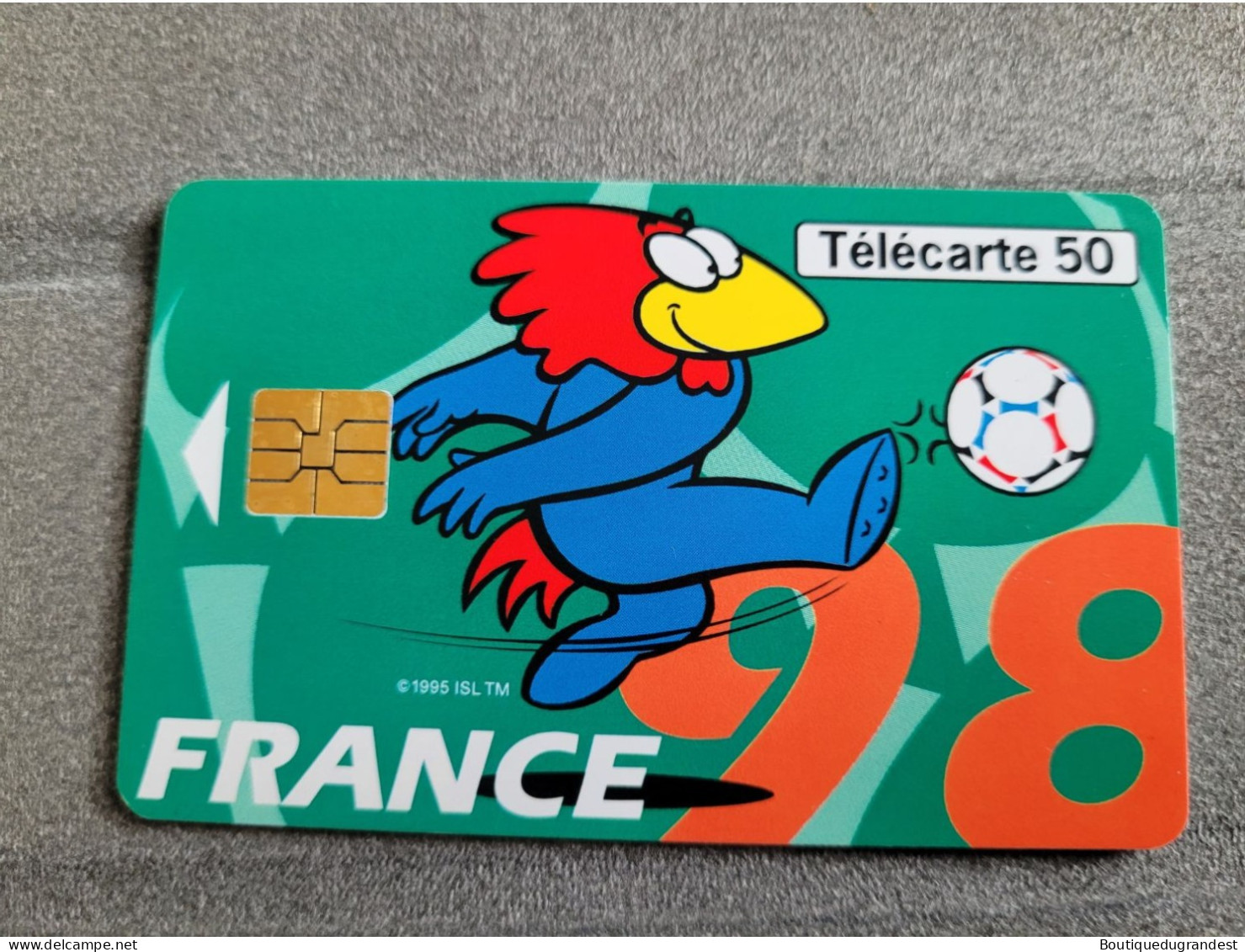 Télécarte 50 Unités France 98 - Deportes