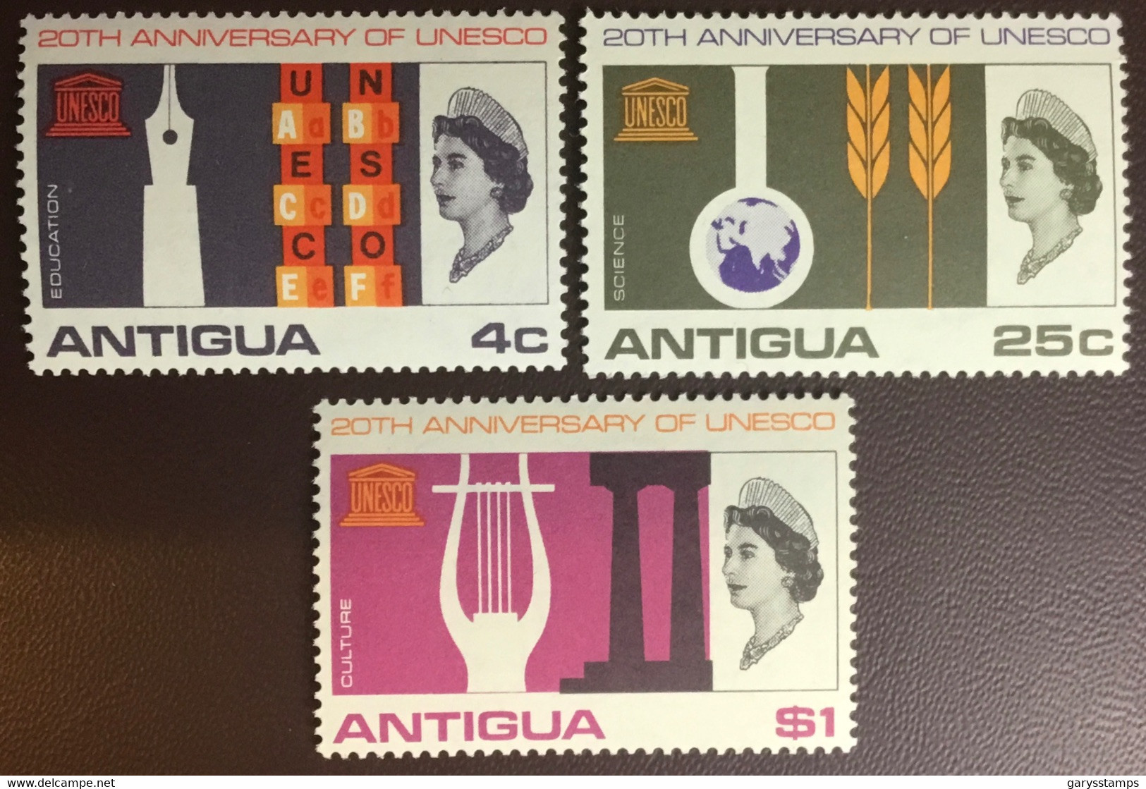 Antigua 1966 UNESCO MNH - 1960-1981 Ministerial Government