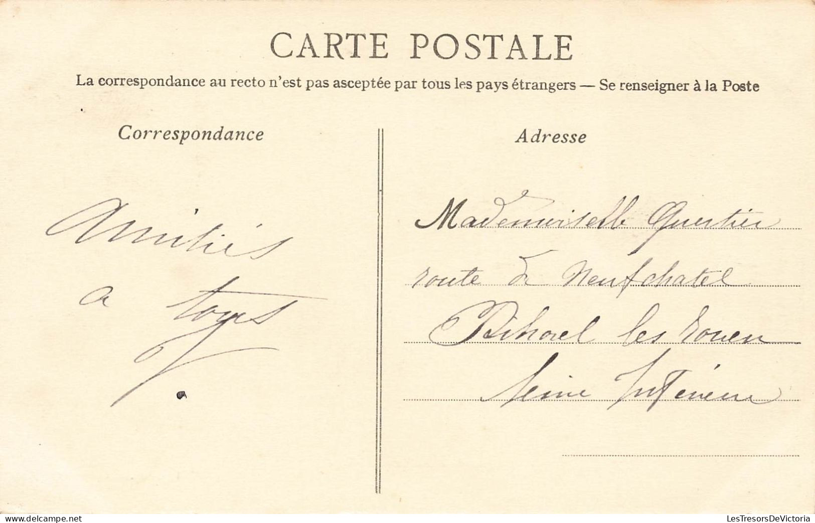 France - Carentan - Un Jour De Fouie à Carentan - Chevaux - Animé - Carte Postale Ancienne - Carentan