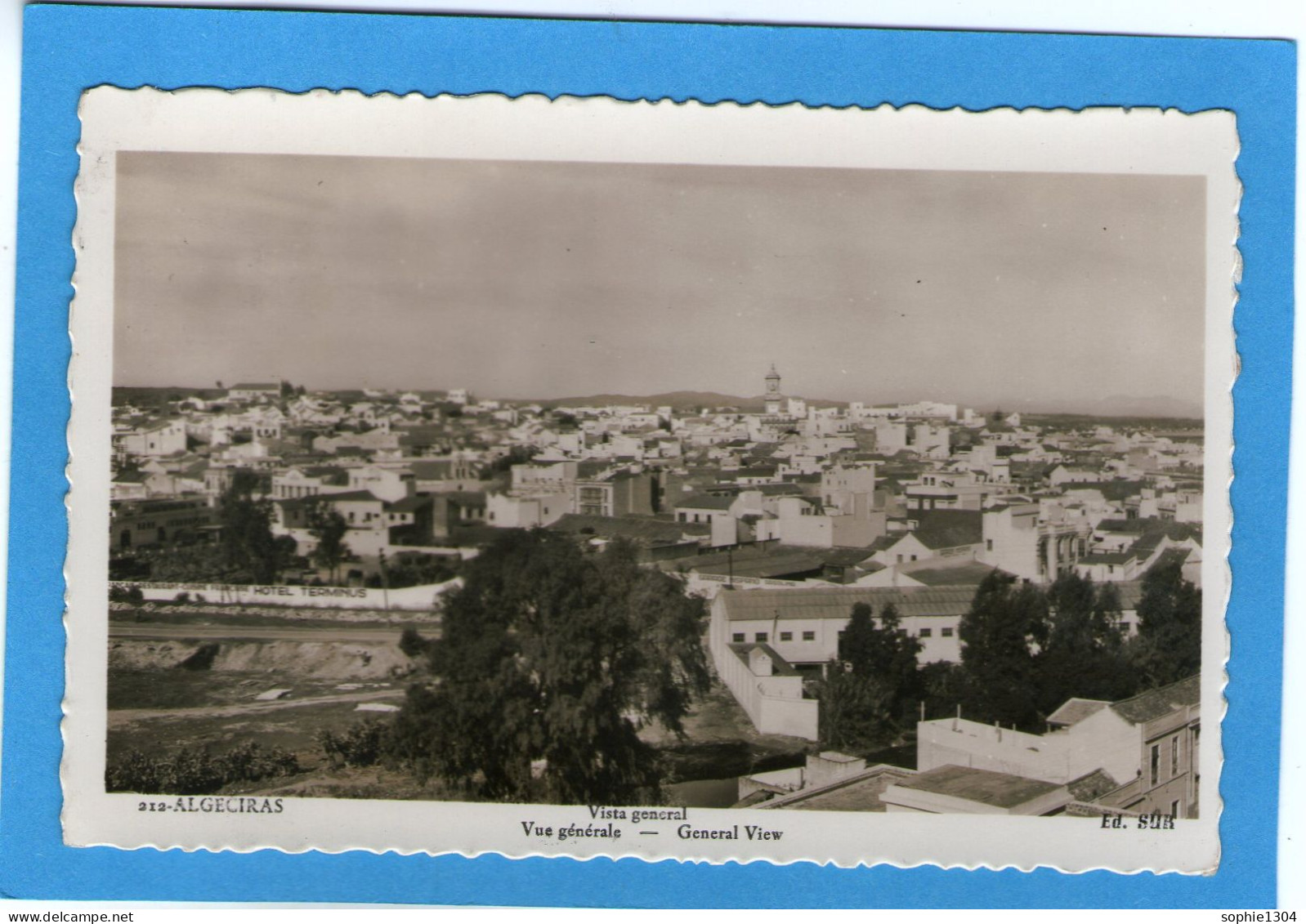 ALGECIRAS - Vista General -1956 - Cádiz
