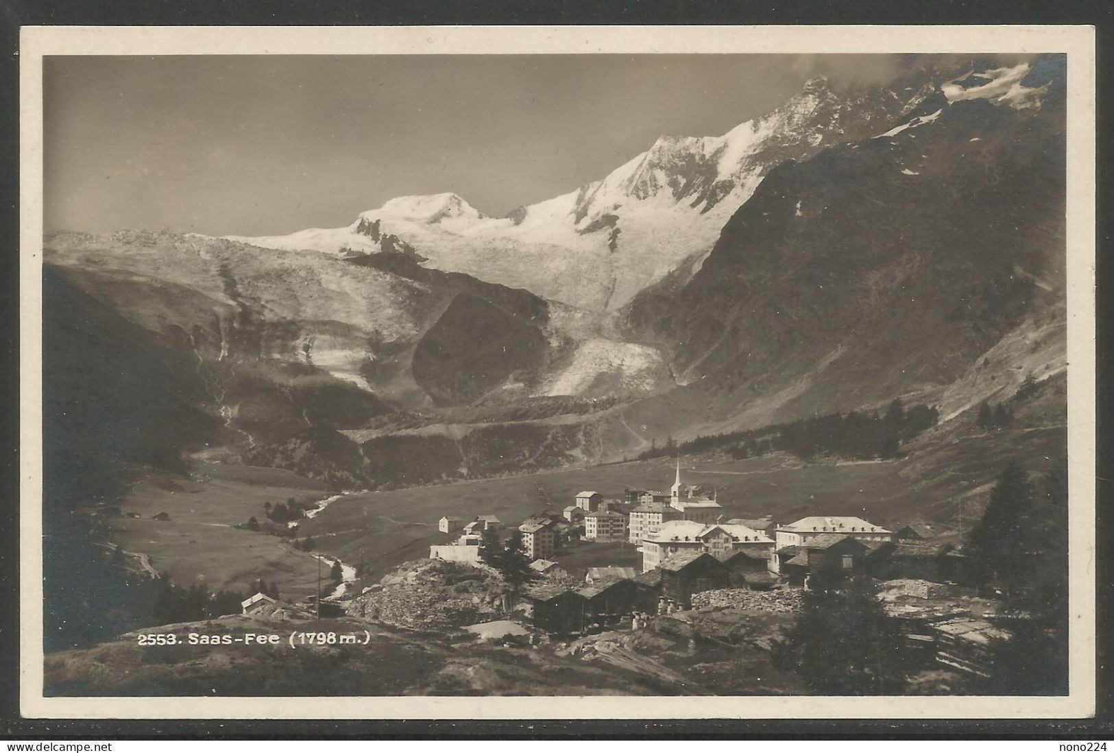 Carte P ( Saas-Fée) - Saas-Fee