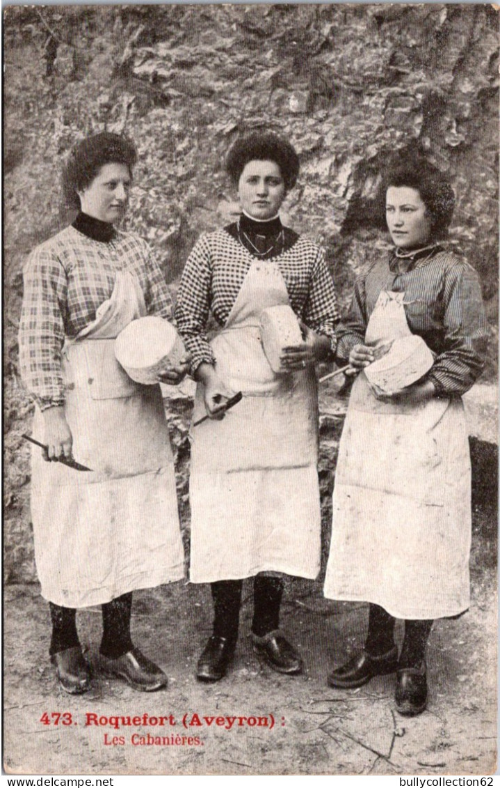 CPA - SELECTION -   ROQUEFORT  -   Les Cabanières. - Roquefort