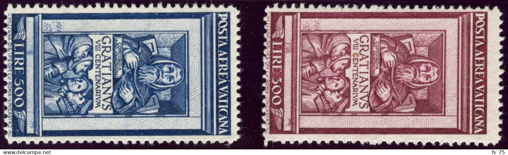 VATICAN - S PA 20 / 21 - DECRETO DI GRAZIANO - SANS CHARNIERE - Unused Stamps