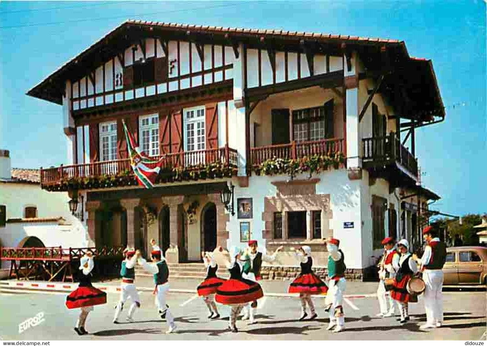 Folklore - Danses - Pays Basque - Bidart - Le Fandango - Flamme Postale - Voir Scans Recto Verso - Danses