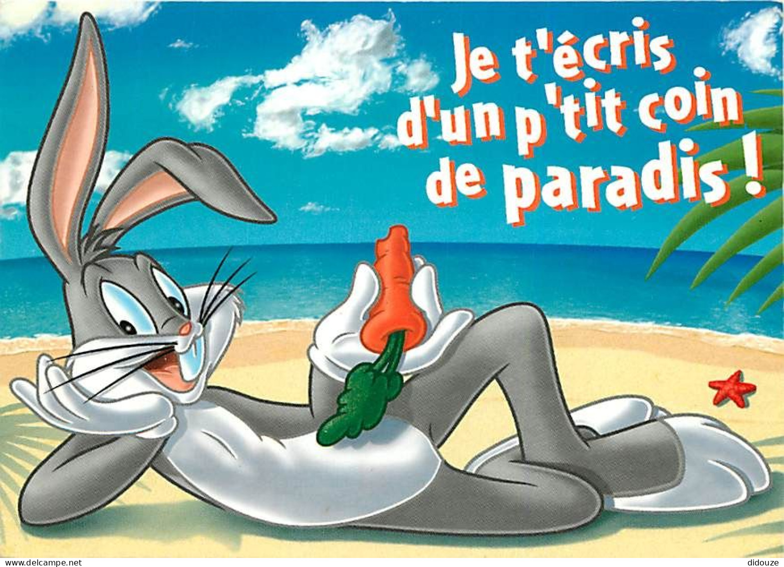 Bandes Dessinées - Looney Tunes - Bugs Bunny - Illustration - Carte Neuve - CPM - Voir Scans Recto-Verso - Bandes Dessinées