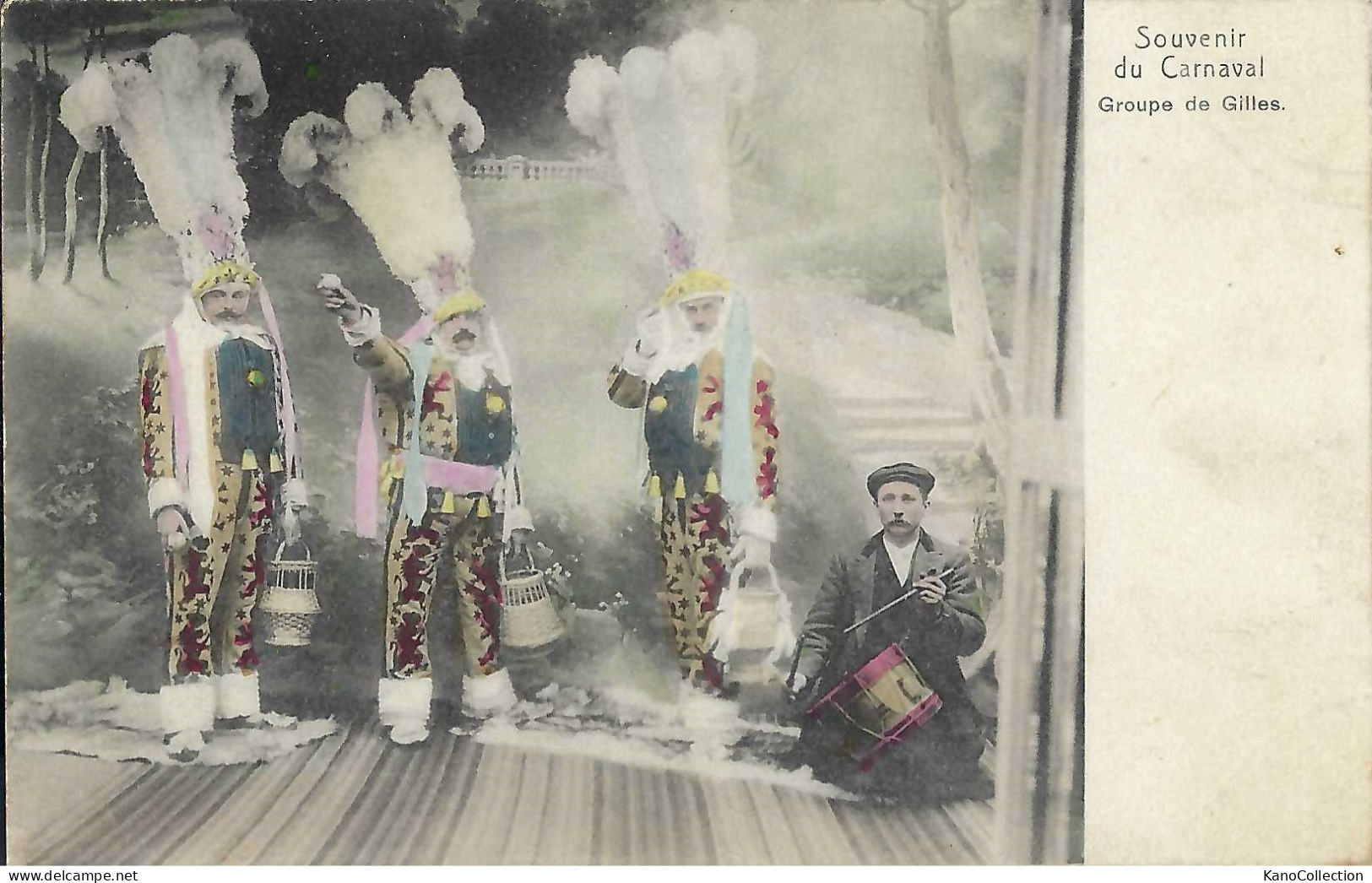 Souvenir Du Carnaval, Groupe De Gilles, Nels, Bruxelles, Serie Carnaval No. 7, Gelaufen - Karneval - Fasching