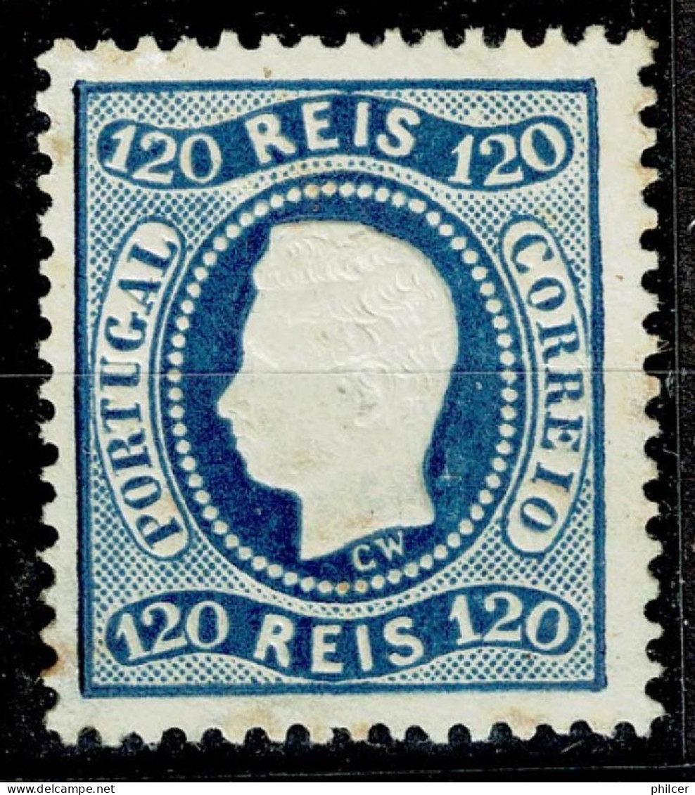 Portugal, 1867/70, # 34, MH - Neufs