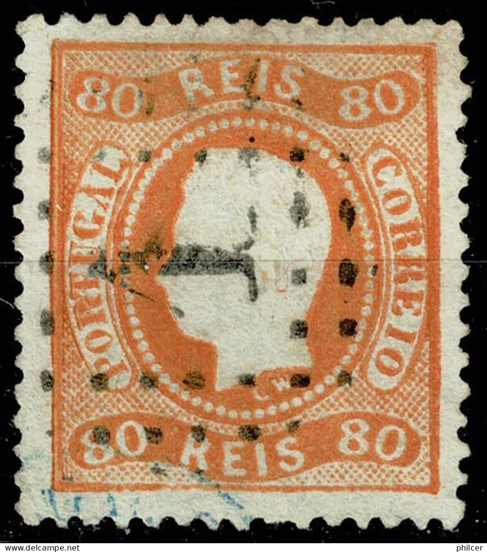 Portugal, 1867/70, # 32, Used - Oblitérés