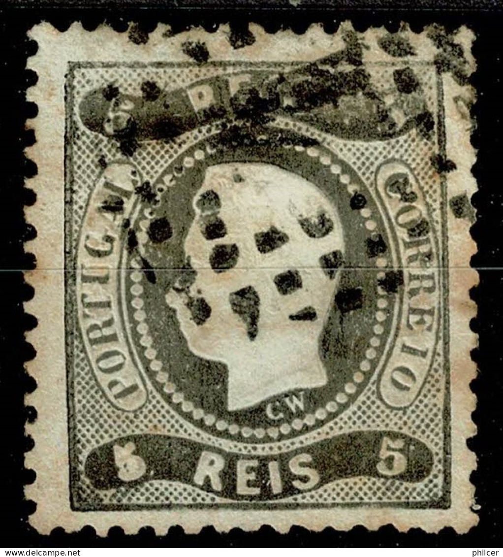 Portugal, 1867/70, # 27d, Tipo VII, Used - Usado