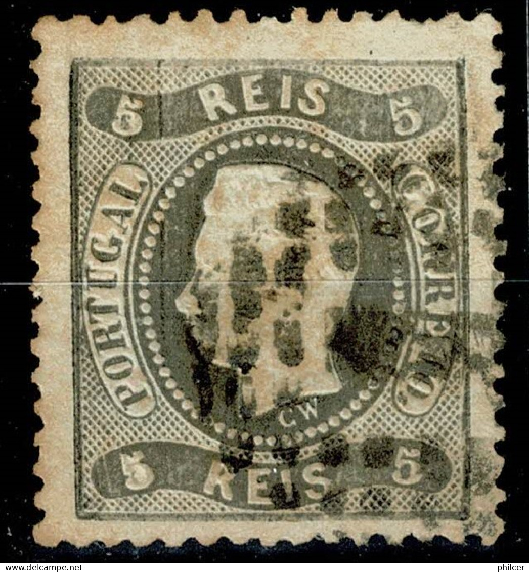 Portugal, 1867/70, # 27c, Tipo VI, Used - Oblitérés