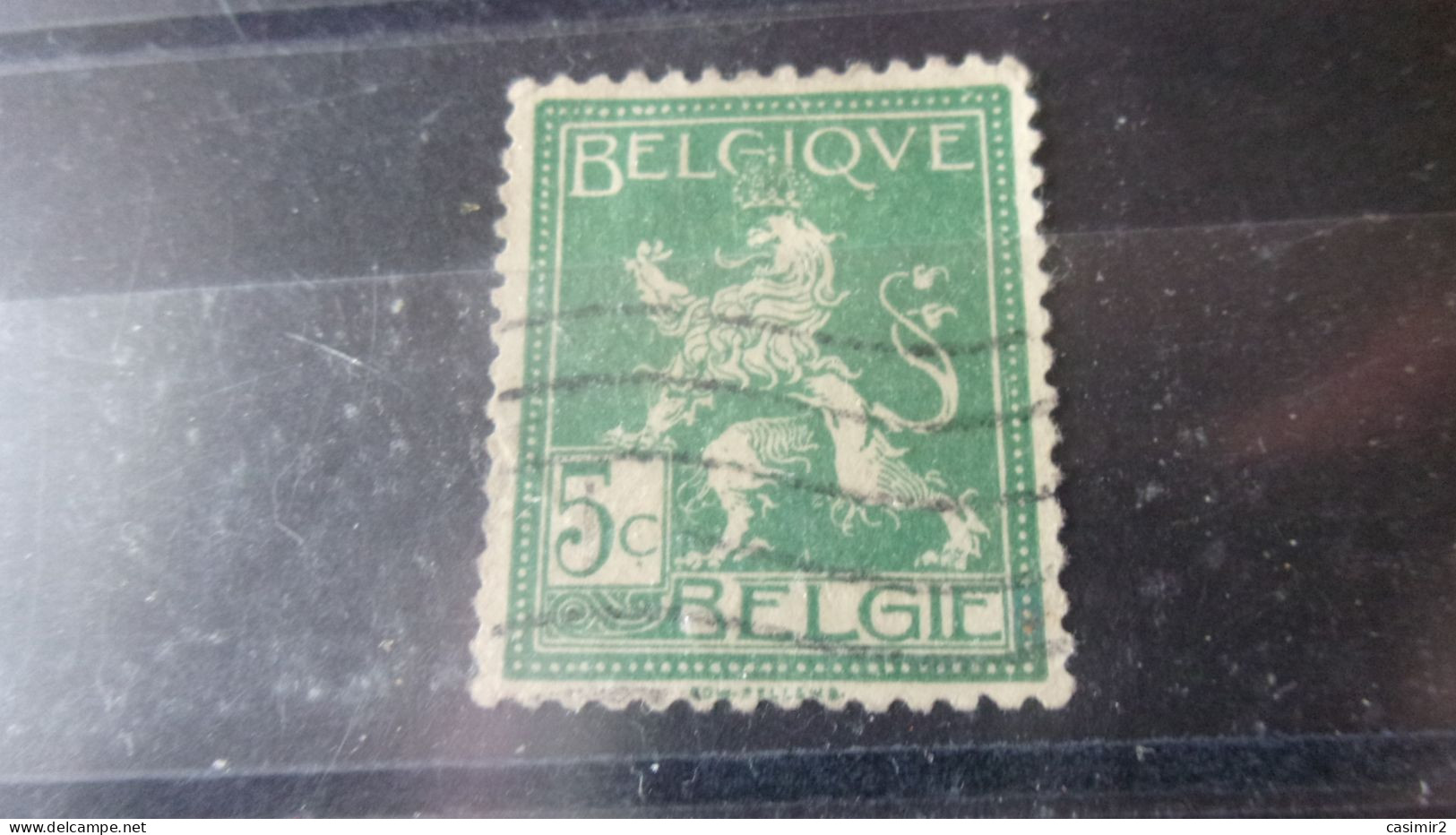 BELGIQUE  YVERT N° 110 - Usados