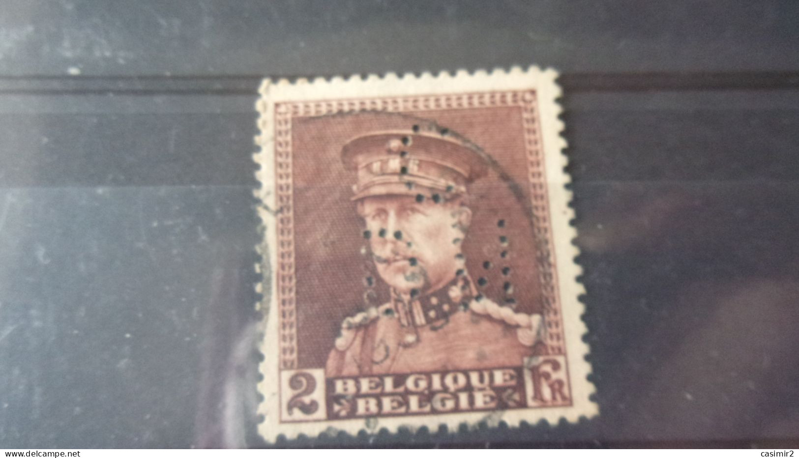 BELGIQUE  YVERT N° 321 - Usados