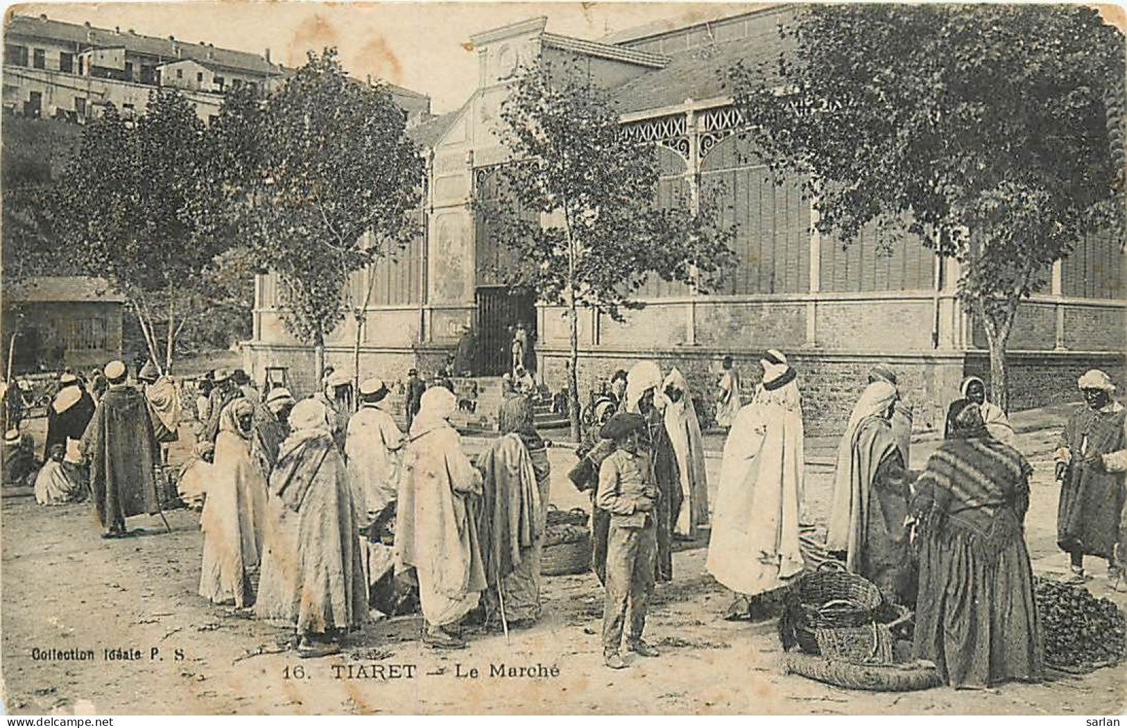 ALGERIE , TIARET , Le Marché , *  475 85 - Tiaret