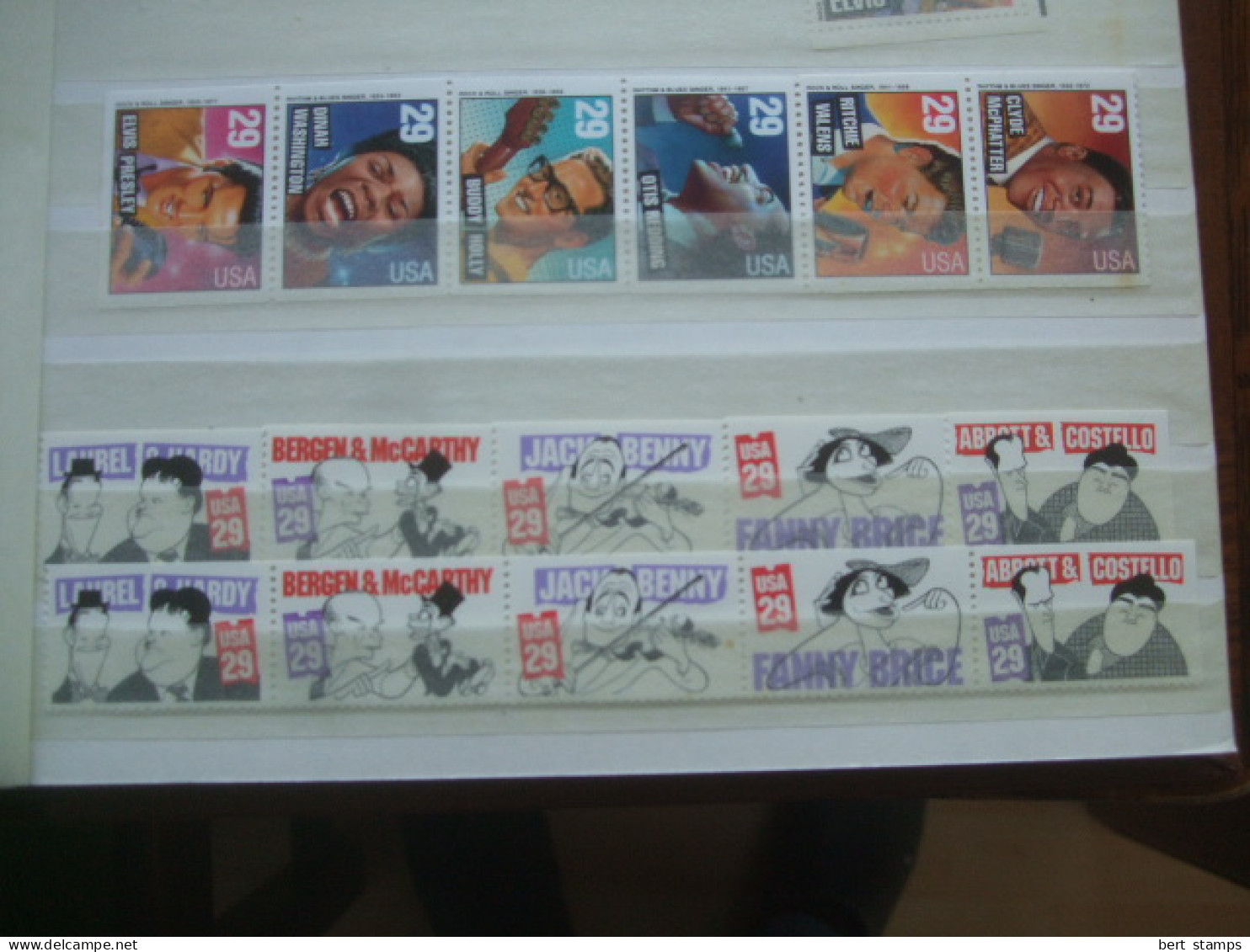 Stockbook With USA MNH - Collections