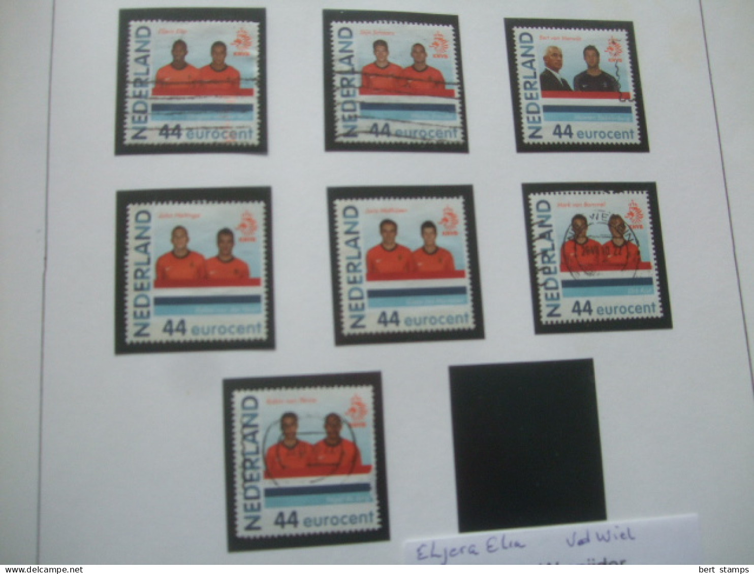 Verzameling Persoonlijke Postzegels Op Album Bladen - Colecciones Completas