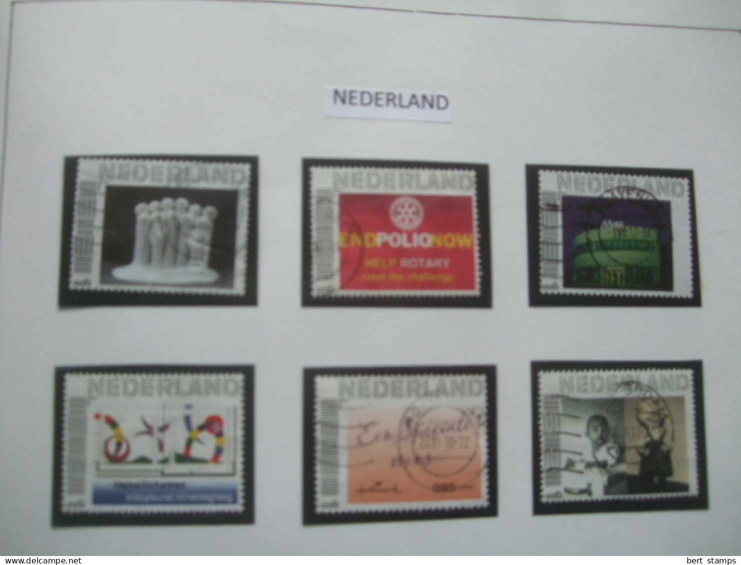 Verzameling Persoonlijke Postzegels Op Album Bladen - Collezioni