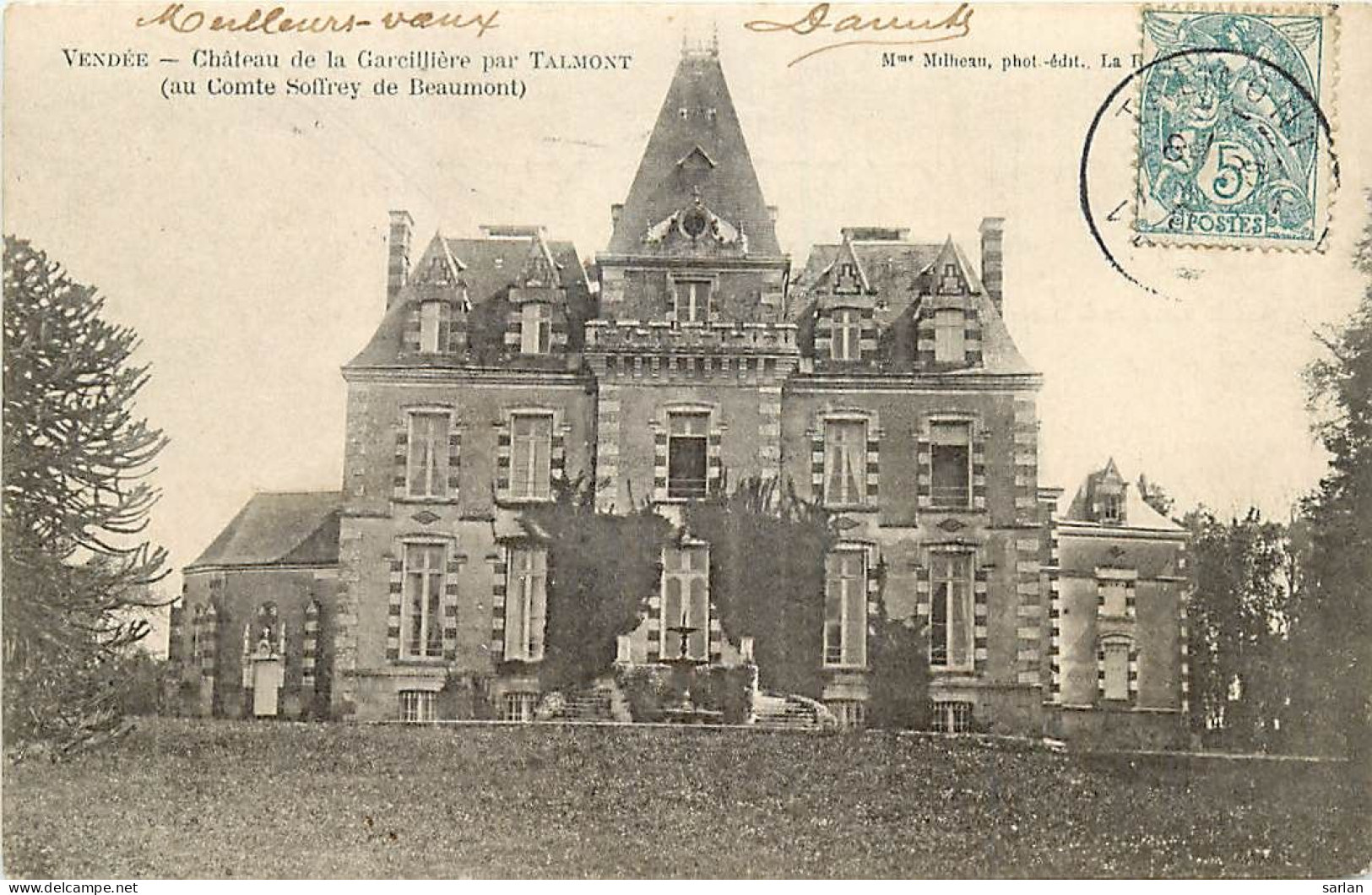 85 , ST HILAIRE DE TALMONT , Le Chateau De La Garilliere , *  476 64 - Talmont Saint Hilaire