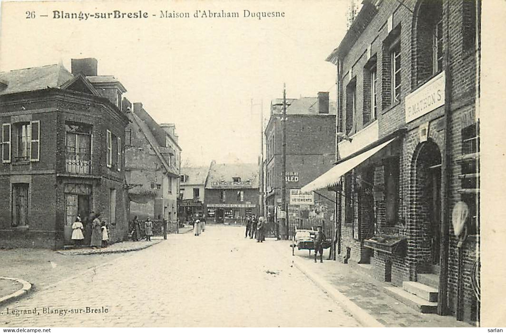 76 , Blangy-sur-Bresle , Maison D'Abreham Duquesne , *  476 42 - Blangy-sur-Bresle